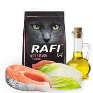 RAFI Cat z Łososiem 7kg Salmon Sterilised dla kota