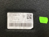 AUDI ETRON GT 4J2 TAYCAN mats floor boot 9J1861529B