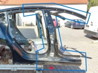 TESLA MODEL 3 2022r pillar threshold roof PBSB TES3Slu307195878