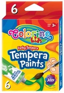 Colorino Farby tempera w tubach 12ml 6 kolorów 68390