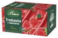 BIFIX BIOFIX premium herbata owocow TRUSKAWKA Z RABARBAREM 20 tb