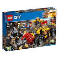 Klocki LEGO City Ciężkie wiertło górnicze 60186