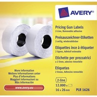 Etykiety cenowe Avery-Zweckform PLR1626