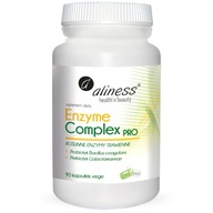 Enzyme Complex PRO ALINESS 90 kaps. na trávenie prírodné rastlinné enzýmy