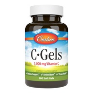 C-Gel 1000 mg vitamín C 100 kapsúl Carlson Labs