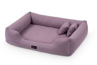 Exclusive Bed Ortopedický pelech pre psa Bruno odtiene ružovej 110 cm x 90 cm