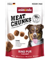 Animonda Pochúťka pre psa Meat Chunks 80g Hovädzie