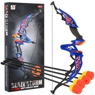 Łuk dla dzieci 8+ Zabawka sportowa Blaze Storm + 4 piankowe Strzały