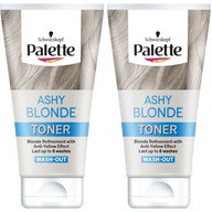 Palette Ashy Blonde Toner do Włosów 2x150ml