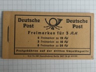 Znaczki bloczki 1946 zeszycik kompletny Niemcy