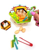 Gra zręcznościowa kurnik jajka gra dla dzieci