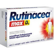 RUTINACEA MAX D3 - 60 TABLETEK NA ODPORNOŚĆ