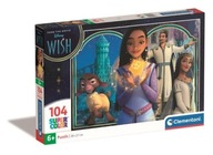 PUZZLE 104 ELEMENTY DISNEY WISH ŻYCZENIE