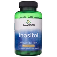 Inozytol 650mg Inositol 100k Witamina B8 Stres Nastrój Samopoczucie Swanson