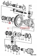 LOZYSKO gearboxes SAAB 9000 85-93 2.3 / 8719254