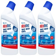 NeoBac WC Bio eko ŻEL do TOALET ZESTAW 2+1 EKO SZAMBO OCZYSZCZALNIA 3x750ml