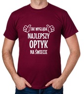 koszulka NAJLEPSZY OPTYK prezent