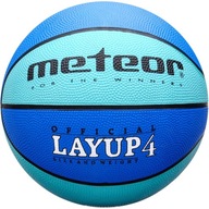 Piłka koszykowa Meteor Layup niebieska 07028 r 4