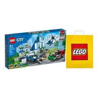 LEGO CITY č. 60316 - Policajná stanica + Darčeková taška LEGO