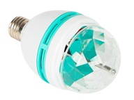 Żarówka LED E27 3W RGB VK-MB004 85-230V