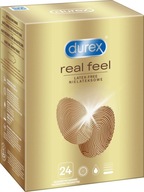 DUREX kondómy 24 ks Real Feel bez latexu