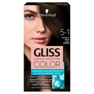 Gliss Color Care & Moisture farba na vlasy 5-1 Studený bronz