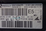 RENAULT CAPTUR 13- reflektor right light right