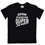 Koszulka JESTEM STARSZYM SUPER BRATEM 158