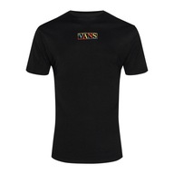 Pánske tričko Vans Multi Colored Center Logo SS Tee black S
