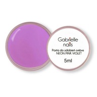 Pasta na zdobenie ombre - Neon Pink Violet