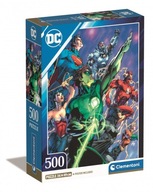 Clementoni Puzzle Compact DC Comics Liga spravodlivých (Just) 500 dielikov.