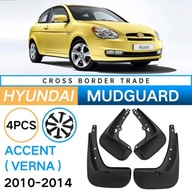 4ks Car PP Mudguards For Hyundai Verna 2010-2013