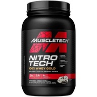 MuscleTech Nitro-Tech 100% Whey Gold Odżywka Białkowa Cookies & Cream Prosz