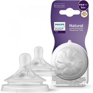 AVENT Smoczek Natural Response 2szt. 1m+ 963/02