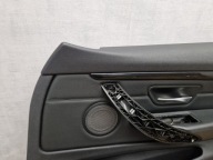 BMW F32 F33 right side front upholstery front PANEL door black leather
