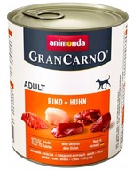 Animonda Gran Carno Adult Wołow+Kurcz 800g