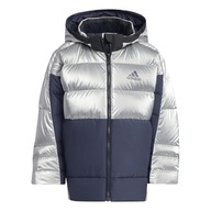 KURTKA ZIMOWA DZIECIĘCA ADIDAS BŁYSZCZĄCA CIEPŁA R 140