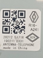 modulo ANTENY GPS 282125171R Renault Clio V (2019-)