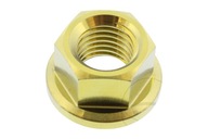 Matica ozubená PRO-BOLT M10x1,25 mm zlatá