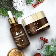 Vianočná sada 2 produktov Zlatý kolagén a sérum Zlepšenie štruktúry pokožky