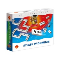 Sylaby W Dominie Gra Dydaktyczna Dopasowywanie Sylab 5+ Alexander 0410