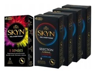 Zestaw SKYN Selection 36 + 5 Senses mix prezerwatywy łącznie 41 sztuk SKYN