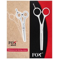 Fox WHITE profesionálne kadernícke nožnice na strihanie vlasov