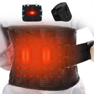 PAS LĘDŹWIOWY KRZYŻOWY OGRZEWANIEM PODUSZKA GRZEWCZA 3 POZIOMY TEMPERATURY