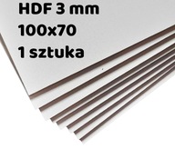 Formát HDF 3mm jednostranne biely 1000x700mm