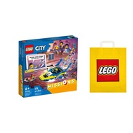 LEGO CITY č. 60355 - Vyšetrovanie vodnej polície + Darčeková taška LEGO