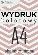 WYDRUK DRUK DRUKOWANIE KSERO kolor kolorowy 1000 stron format A4