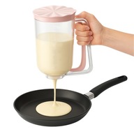 TÉSZTA ADAGOLÓ PANCAKES PALACSINTA MÉRŐPOHÁRRAL TÖLCSÉR TARTÁLY 1000 ML