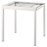IKEA GLIVARP Rozkladací stôl biely 75/115x70 cm