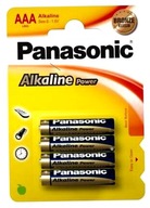 Baterie Panasonic Alkaliczne Power LR3/AAA 1.5V x4